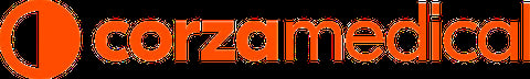 Corza Medical logo in orange with a circular icon and company name
